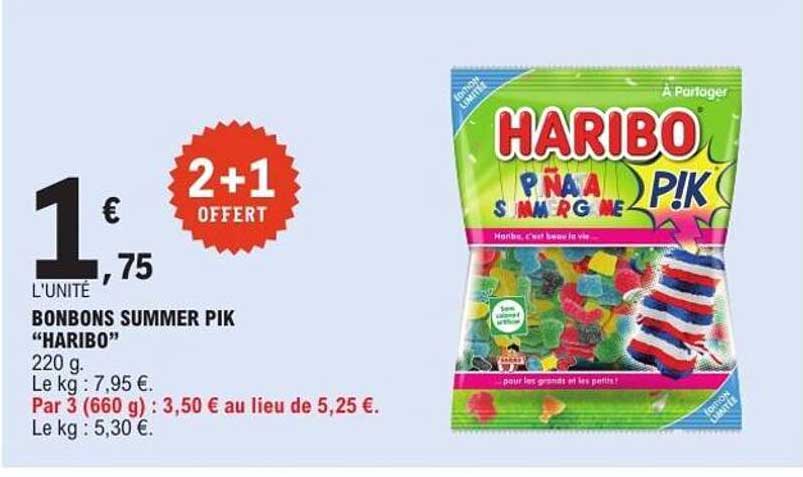 BONBONS SUMMER PIK “HARIBO”