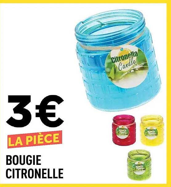 BOUGIE CITRONNELLE