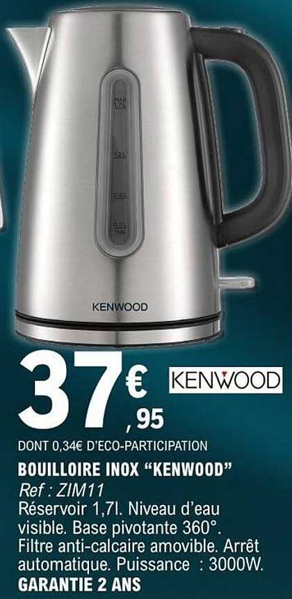 BOUILLOIRE INOX “KENWOOD”