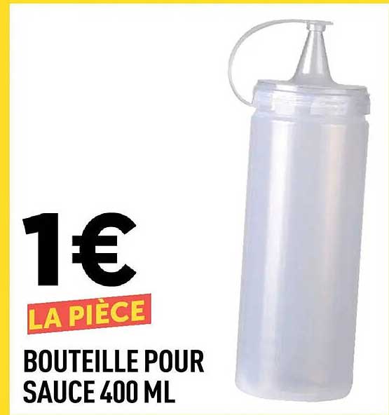 BOUTEILLE POUR SAUCE 400 ML