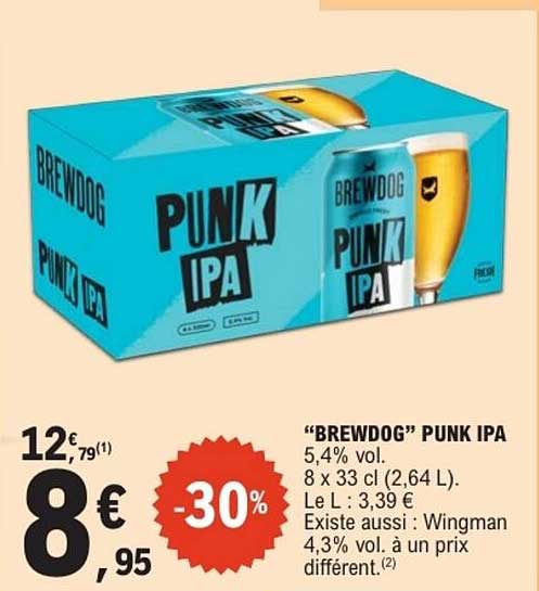 “BREWDOG” PUNK IPA