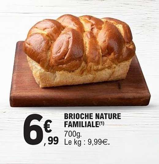 BRIOCHE NATURE FAMILIALE(1)