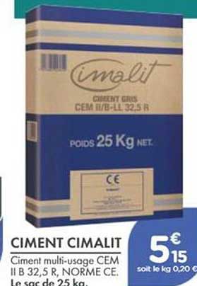 CIMENT CIMALIT