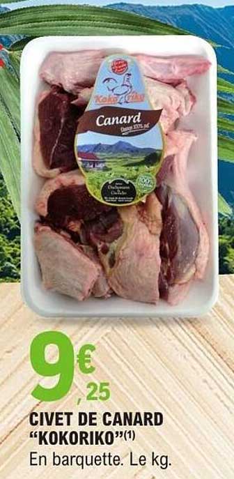 CIVET DE CANARD "KOKORIKO"(1)