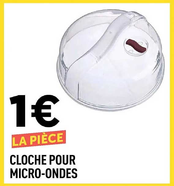 CLOCHE POUR MICRO-ONDES