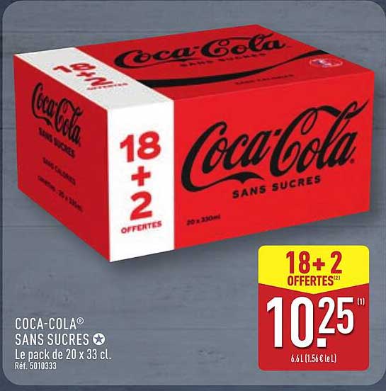 COCA-COLA® SANS SUCRES