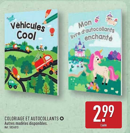 COLORIAGE ET AUTOCOLLANTS