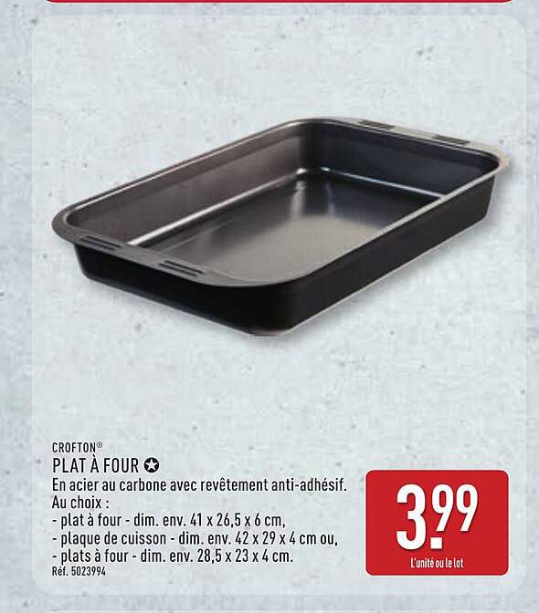 CROFTON® PLAT À FOUR