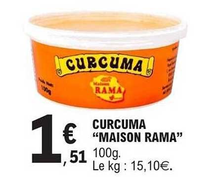 CURCUMA “MAISON RAMA”