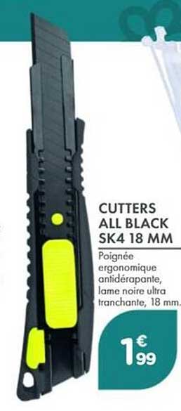 CUTTERS ALL BLACK SK4 18 MM