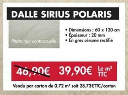 DALLE SIRIUS POLARIS