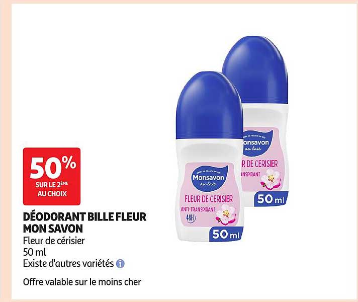 DÉODORANT BILLE FLEUR MON SAVON