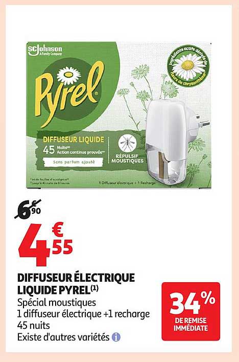 DIFFUSEUR ÉLECTRIQUE LIQUIDE PYREL