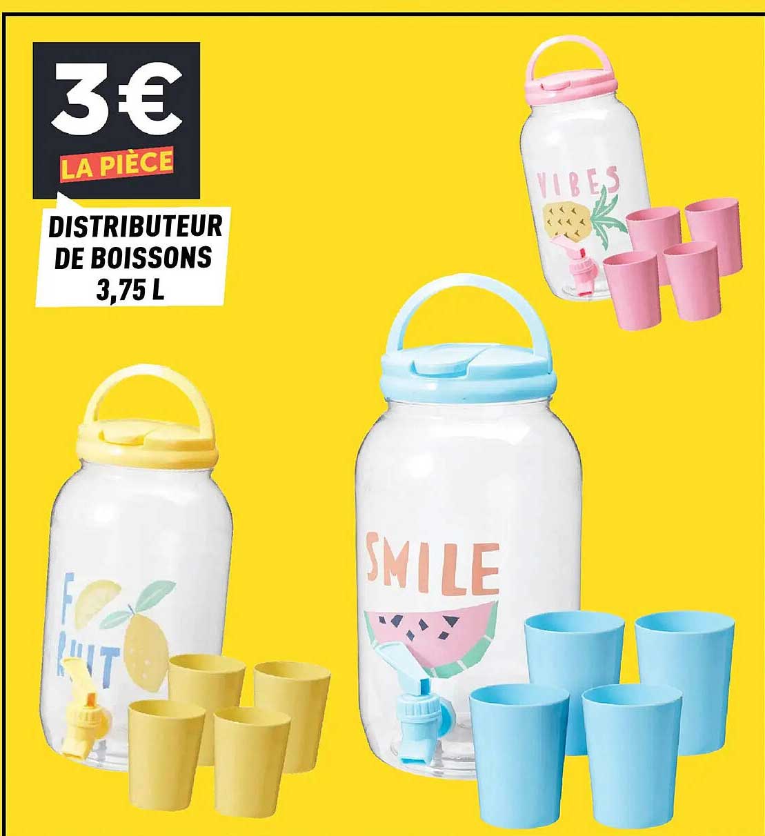 DISTRIBUTEUR DE BOISSONS 3,75 L