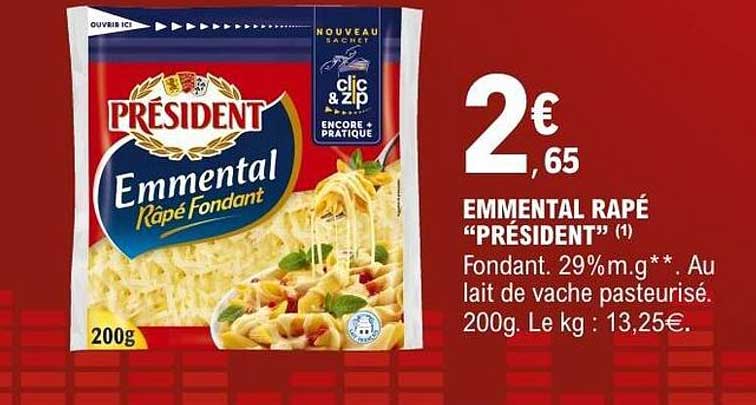 EMMENTAL RAPÉ “PRESIDENT”