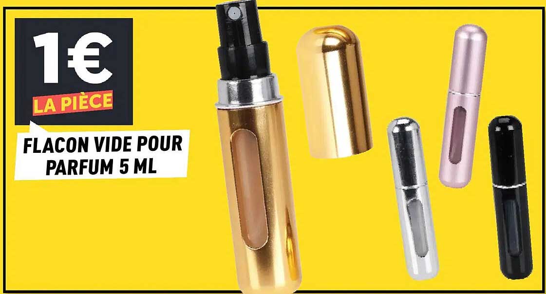 FLACON VIDE POUR PARFUM 5 ML