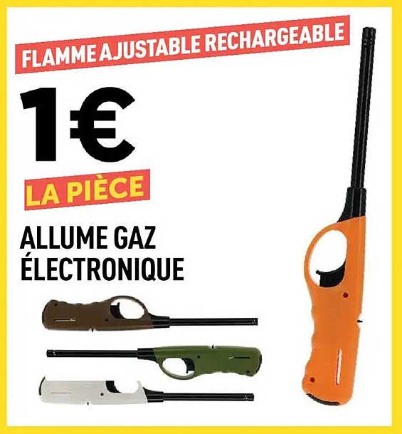 FLAMME AJUSTABLE RECHARGEABLE