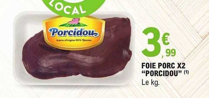 FOIE PORC X2 “PORCIDOU”