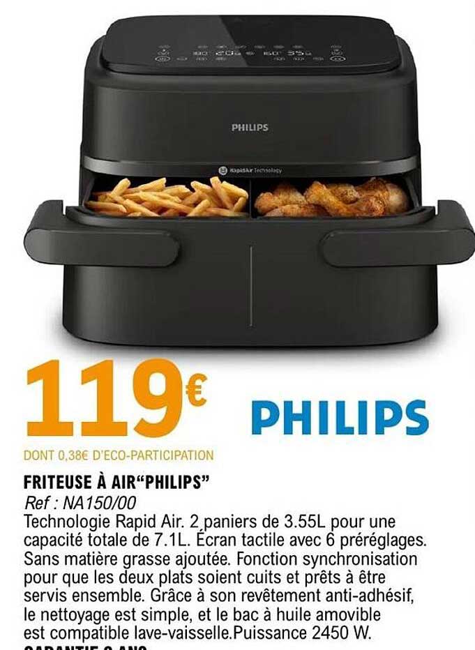 FRITEUSE À AIR“PHILIPS”