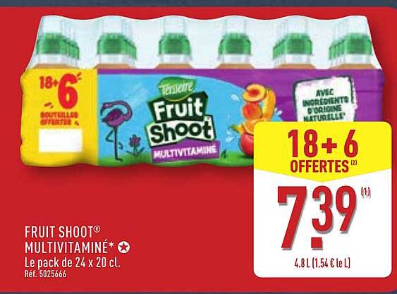 FRUIT SHOOT® MULTIVITAMINÉ