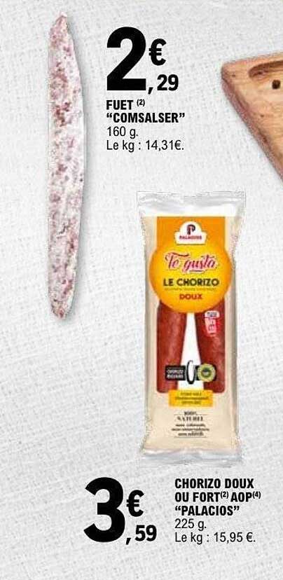 FUET “COMSALSER” 160 g
