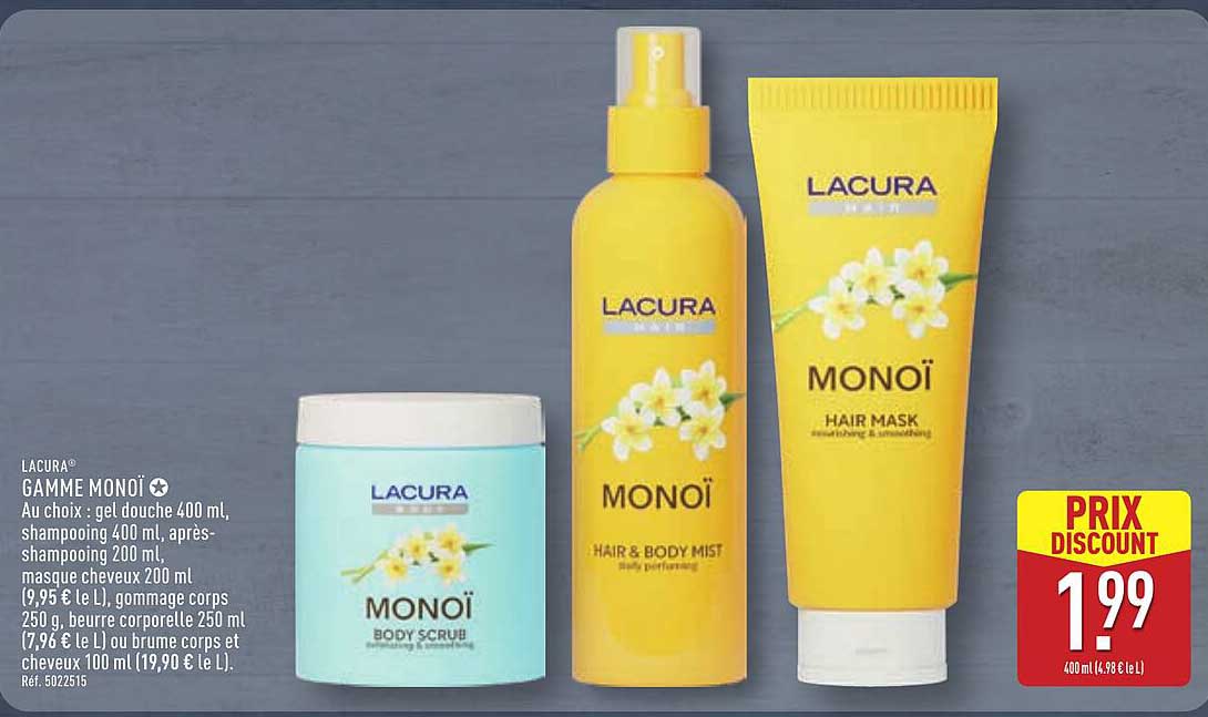 GAMME MONOÏ