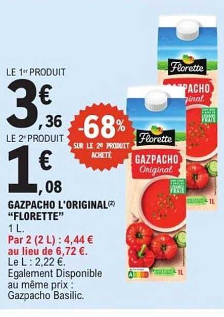 GAZPACHO L'ORIGINAL "FLORETTE"