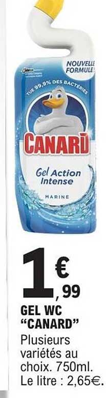 GEL WC “CANARD”
