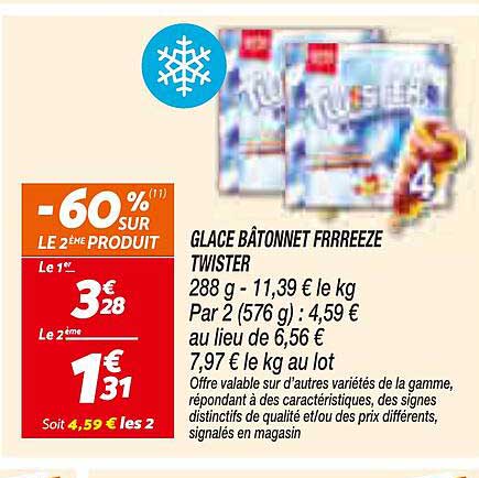 GLACE BÂTONNET FRREZZE TWISTER