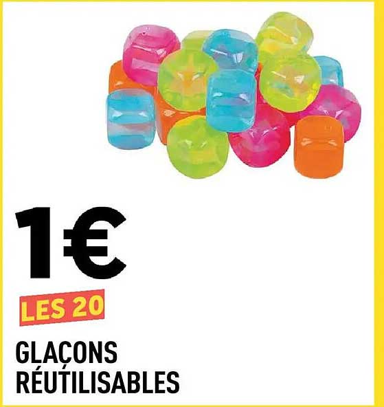 GLAÇONS RÉUTILISABLES