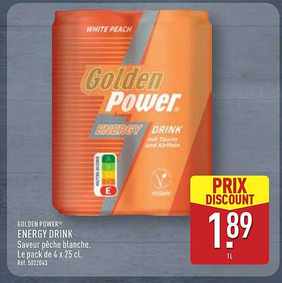 GOLDEN POWER ENERGY DRINK