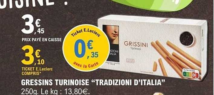 GRESSINS TURINOISE “TRADIZIONI D’ITALIA”