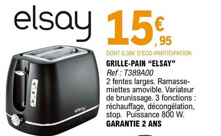GRILLE-PAIN “ELSAY”