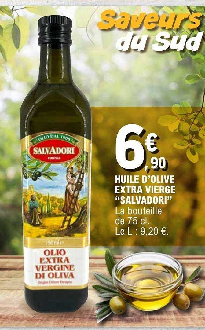 HUILE D’OLIVE EXTRA VIERGE “SALVADORI”