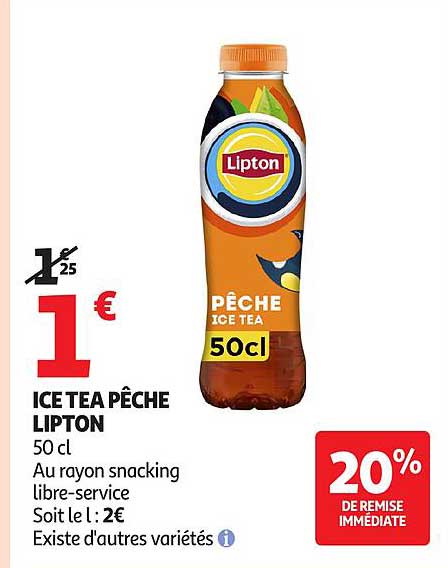 ICE TEA PÊCHE LIPTON