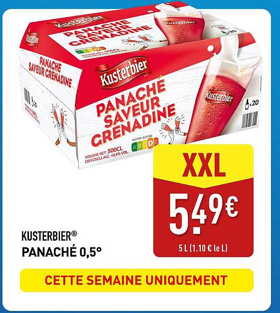 KUSTERBIER® PANACHÉ 0,5°