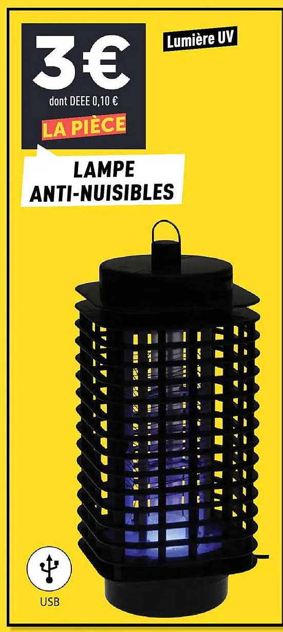 LAMPE ANTI-NUISIBLES