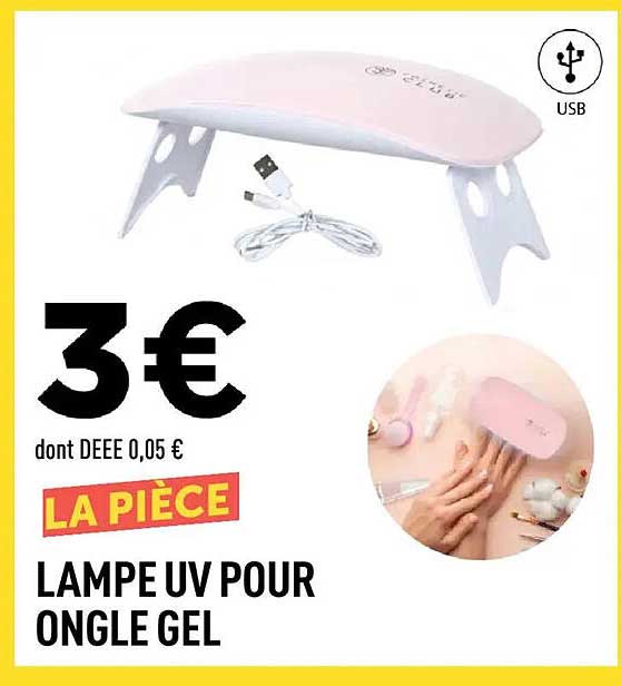 LAMPE UV POUR ONGLE GEL