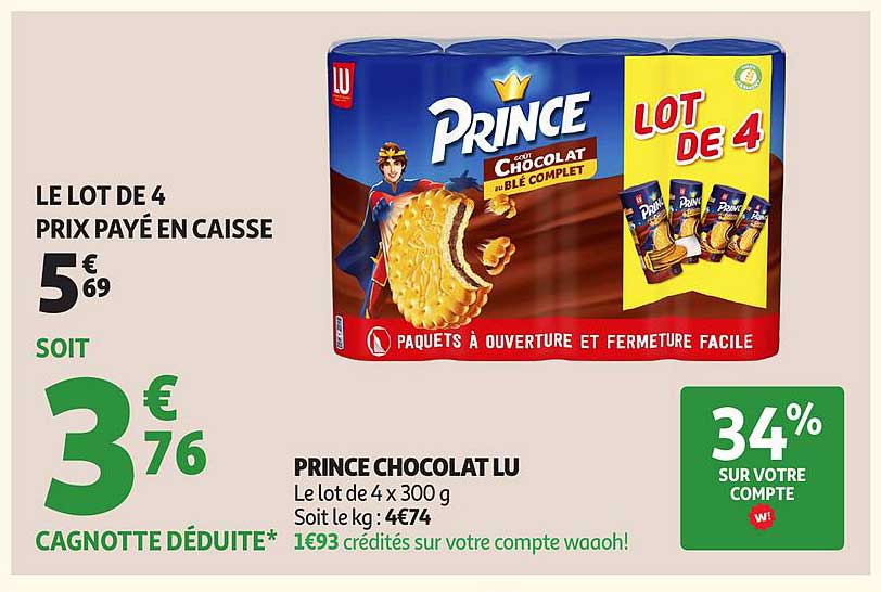 LE LOT DE 4