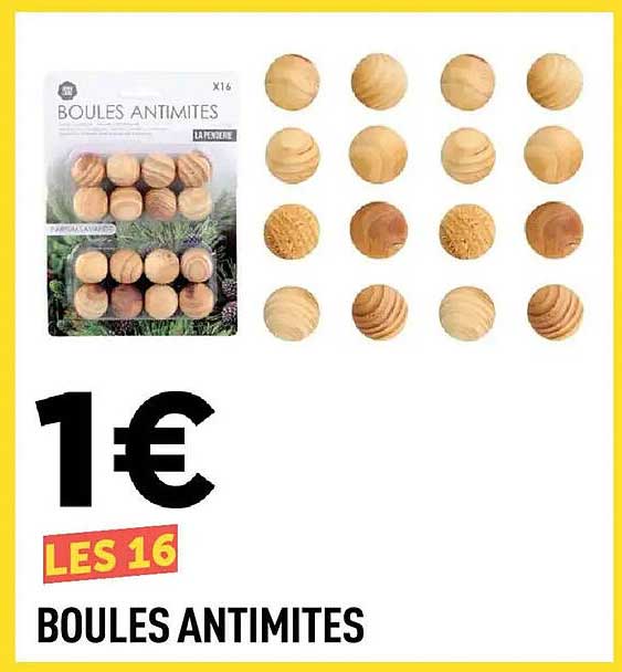 LES 16 BOULES ANTIMITES