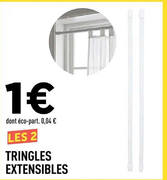 LES 2 TRINGLES EXTENSIBLES