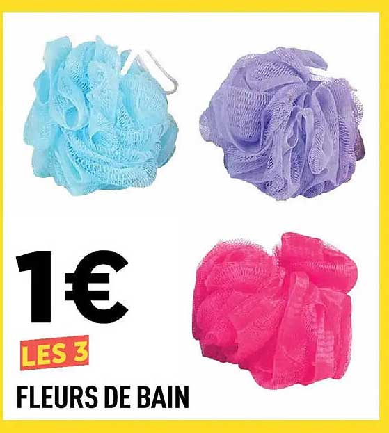 LES 3 FLEURS DE BAIN