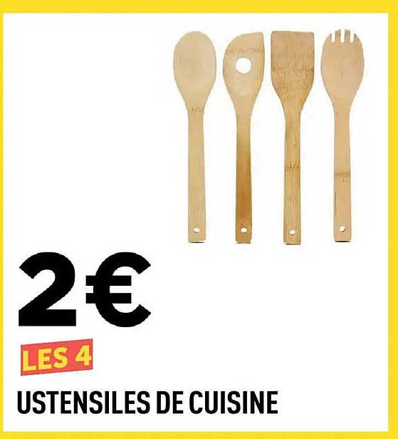 LES 4 USTENSILES DE CUISINE