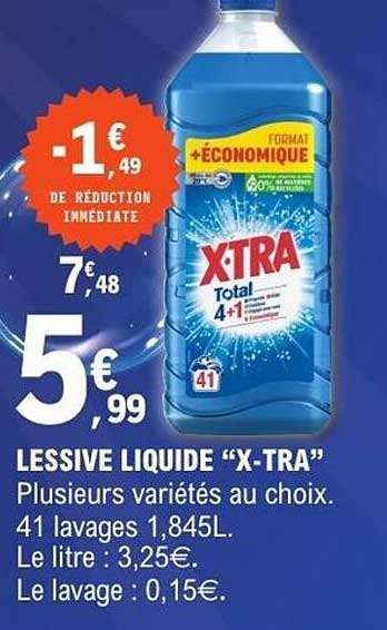 LESSIVE LIQUIDE “X-TRA”