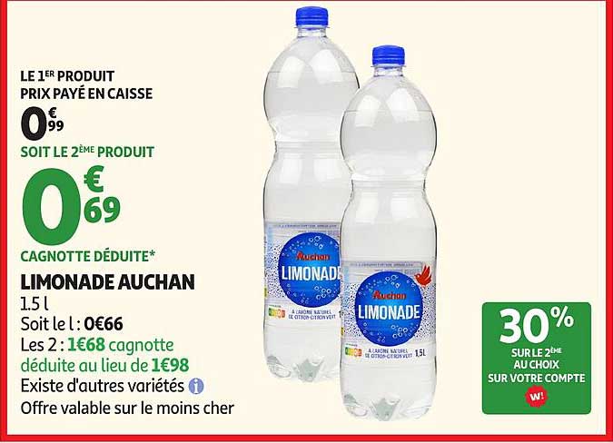 LIMONADE AUCHAN