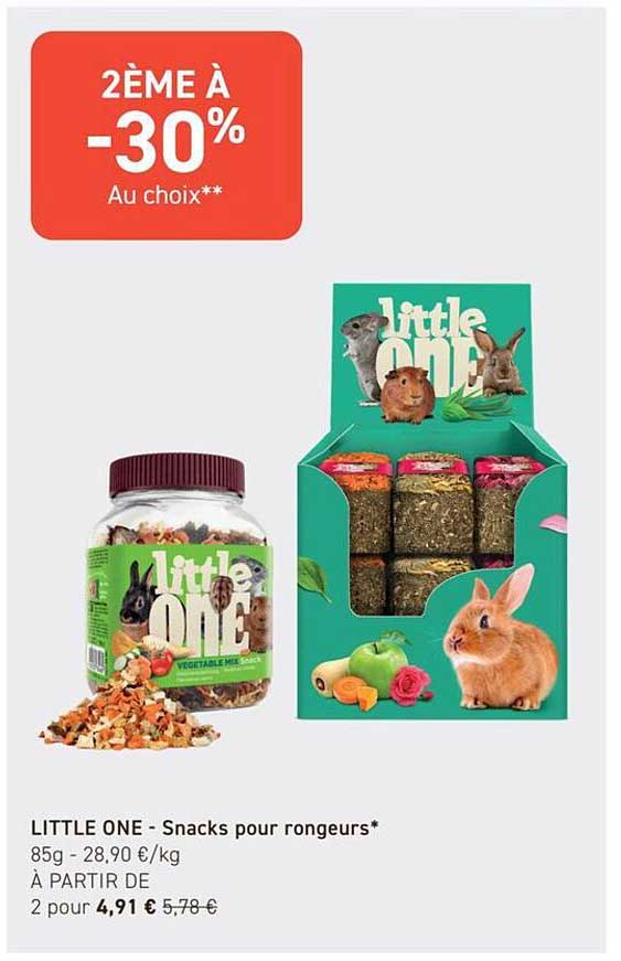 LITTLE ONE - Snacks pour rongeurs*
