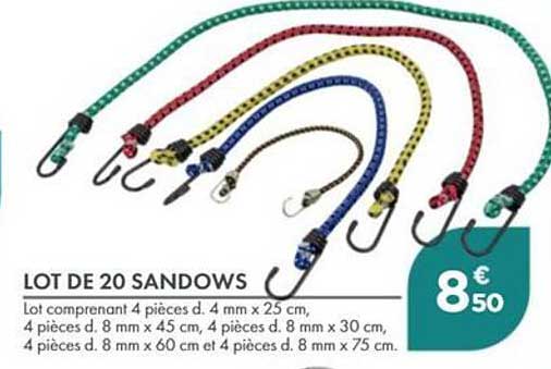 LOT DE 20 SANDOWS