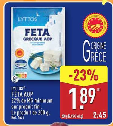 LYTTOS FETA GRECQUE AOP