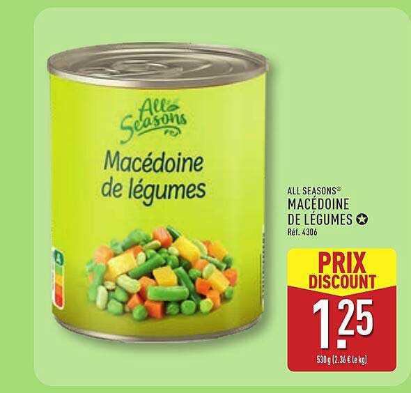 MACÉDOINE DE LÉGUMES