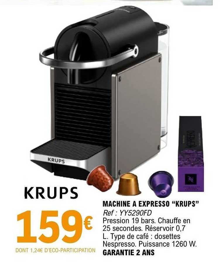 MACHINE A EXPRESSO “KRUPS”